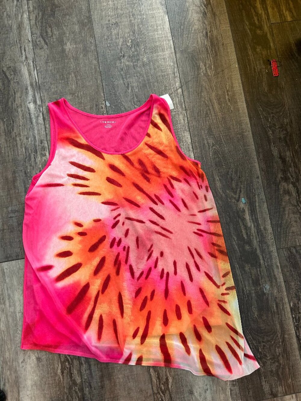 Lane Bryant Pink Animal Print Top - New w/ Tags Size Large